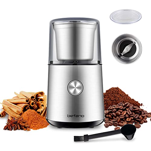 Beans Espresso Grinder with Removable Cups