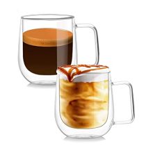 Elevate Your Sipping Experience with Posh Double Wall Glass Cups ☕🌟