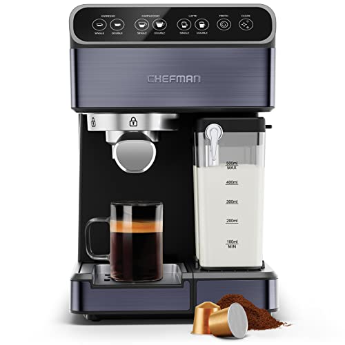 Capsule or Ground Coffee 6-in-1 Espresso Machine