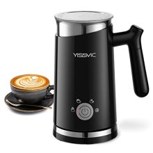 Indulge in Heavenly Coffee Creations with the YISSVIC 4-in-1 Milk Frother and Steamer