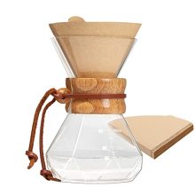 Pure Elegance Borosilicate Pour Over Coffee Set