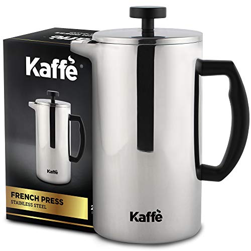 Double-Wall Large French Press Coffee Maker