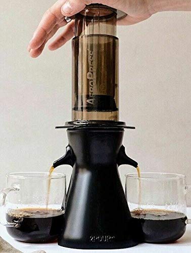 Experience a New Level of Coffee Making with the Dual Press Accessory - Compatible with Aeropress, Delter Coffee Press and Pourover