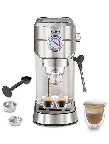 Professional Latte and Cappuccino Maker With Milk Frother