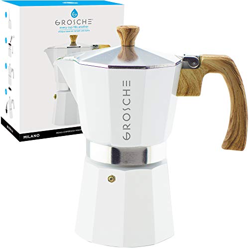 Cuban Milano Stovetop Espresso Maker for a Real Cuban Coffee at Home