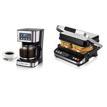 SET! Programmable Coffee Maker and Panini Sandwich Maker