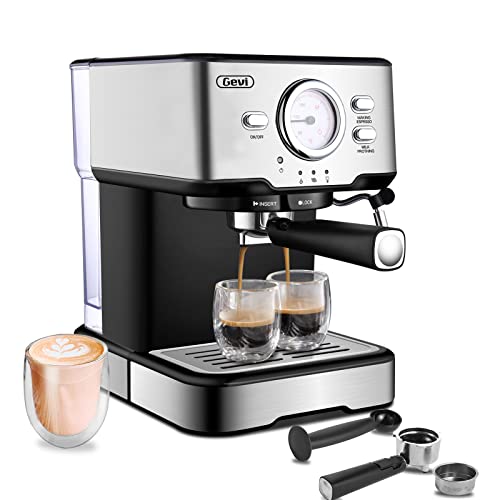 Espresso and Cappuccino Machine 15 Bar Pump Pressure