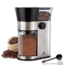 Precision Adjustable Burr Mill and Electric Coffee