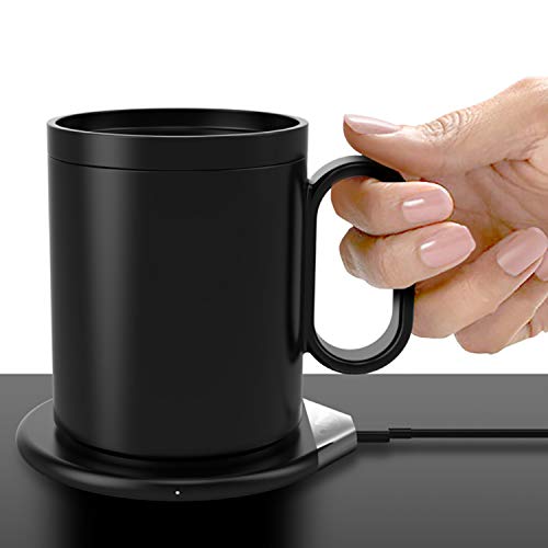 Smart Coffee Mug Heating Set Charging Pad and Cables