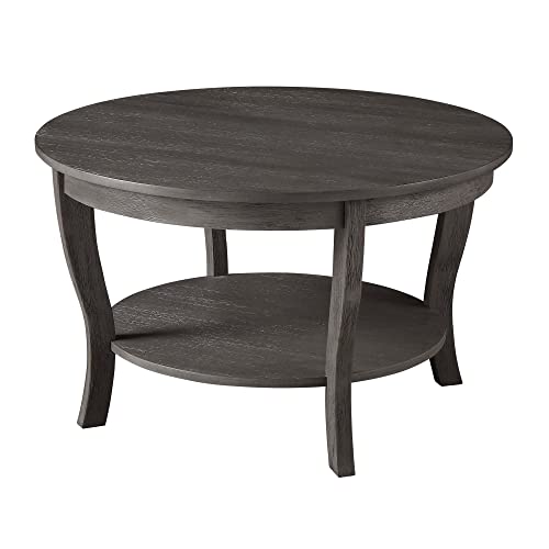 Convenience Concepts American Heritage Round Coffee Table - Stylish and Functional
