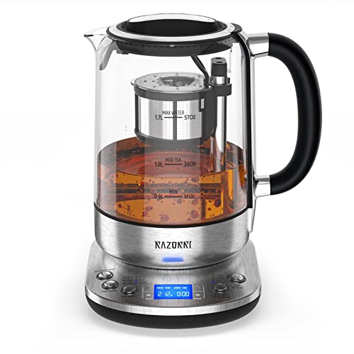 Automatic Infuser for Tea Brewing with Keep Warm Setting