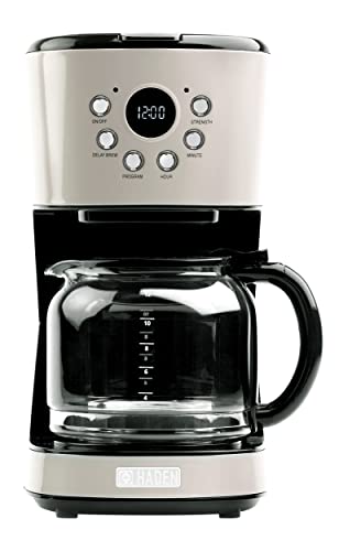 Glass Carafe Programmable Home Countertop Coffee Maker