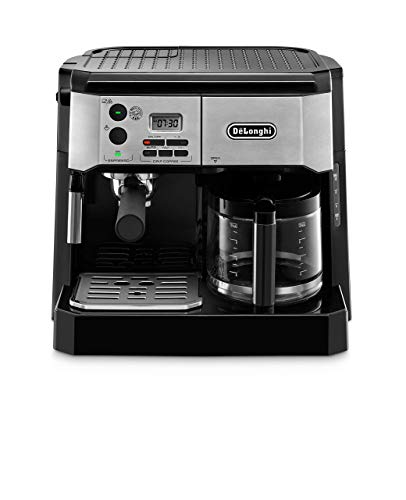 De'Longhi BCO430BM Combination Pump Espresso and Drip Coffee Machine - Your All-in-One Coffee Companion (Renewed)