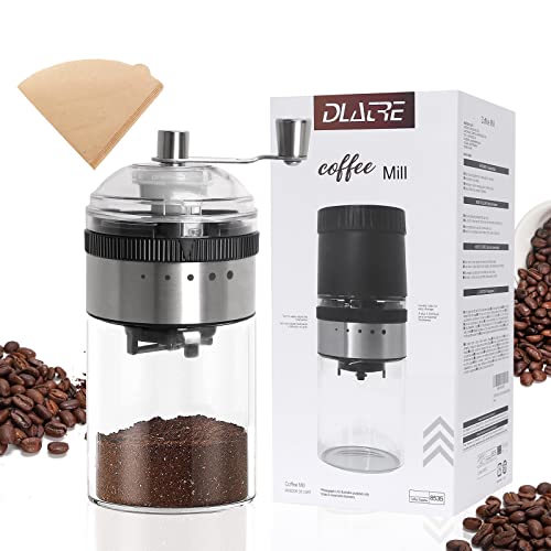 DLATRE Manual Coffee Grinder - Your Coffee, Your Way, Anywhere