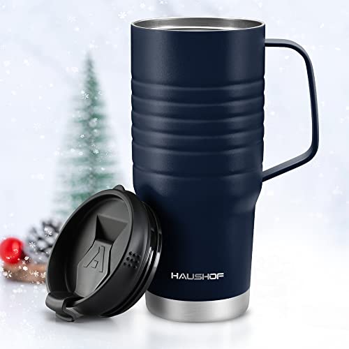 Hot and Cold Travel Mug with Handle