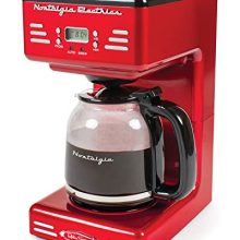 Retro 12-Cup Programmable Coffee Maker