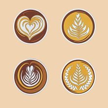 Coasters for Coffee Table 4pcs