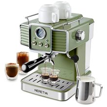 Neretva  - Home Barista's Delight in Vintage Green
