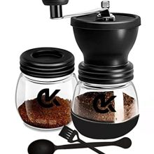 Manual Coffee Grinder with Ceramic Burrs