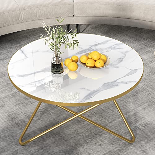 Round Coffee Table - Large Size and Modern Luxury