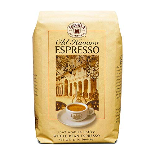 Cuban Excellence with Old Havana Espresso - 100% Arabica Whole Bean, 32-Ounce Bag for the Perfect Nutty, Sweet, and Citrus-Infused Espresso
