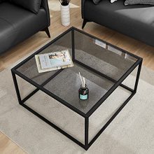 Modern Glass Coffee Table - Stylish and Minimalist