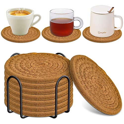 Coffee Coasters with Holder to protect your Coffee Table