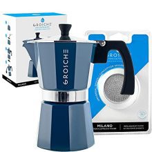 Rich Moka Espresso at Home with Milano's 6-Cup Stove