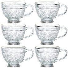 Vintage-Inspired Glass Coffee Mugs: Your Perfect Morning Companions