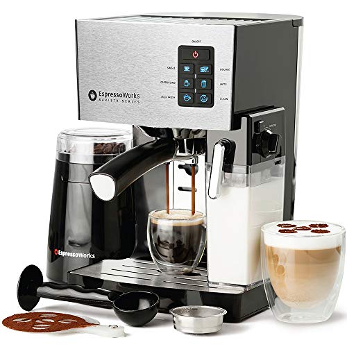 Espresso Machine, Latte & Cappuccino Maker