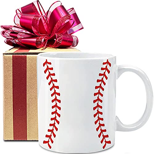 Funny Baseball Coffee Mug - Perfect Minimalist Sports Theme Gift for Sports Enthusiasts