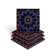 Set of 4 Coasters for Drinks