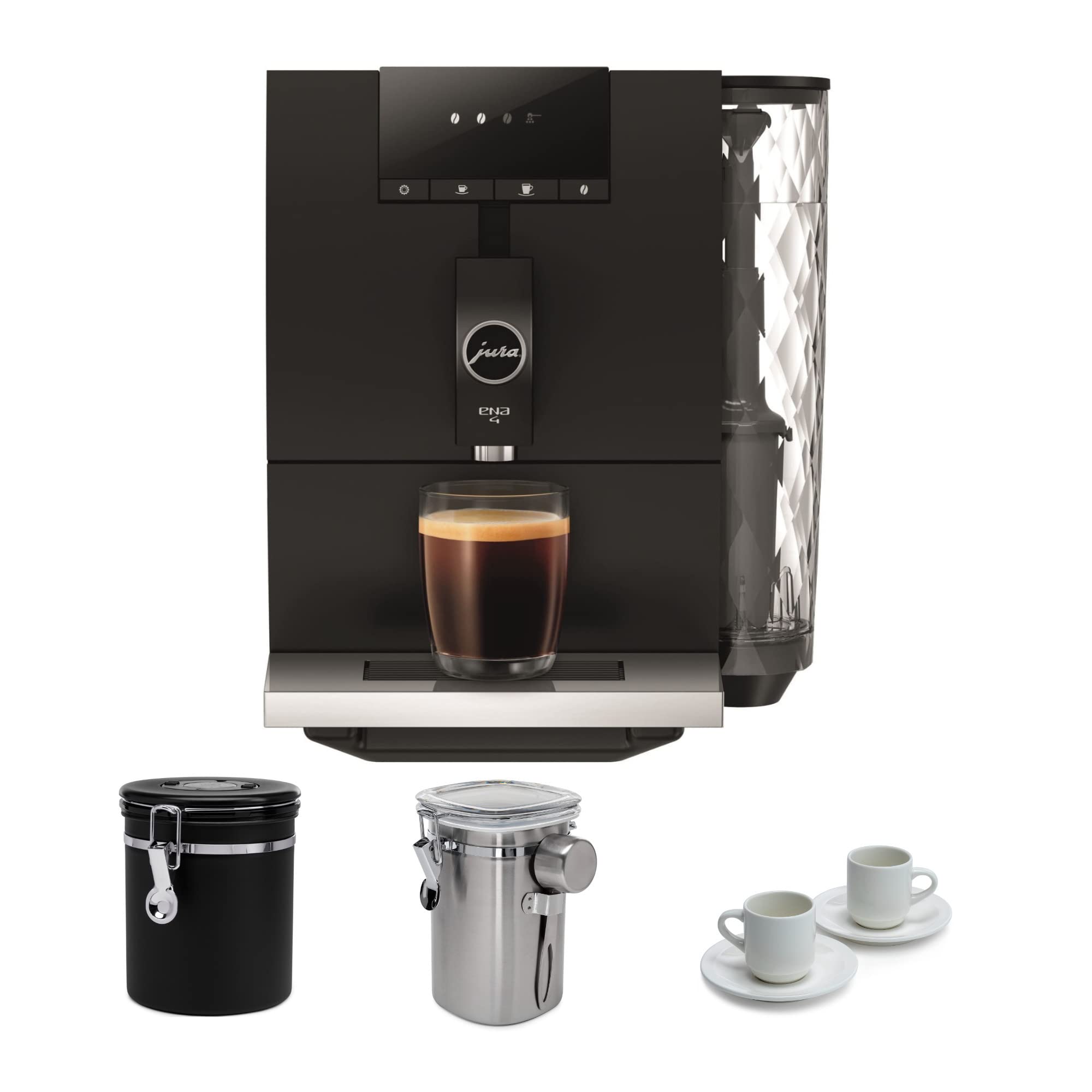 Airtight Coffee Machine Bundle with Measuring Spoon