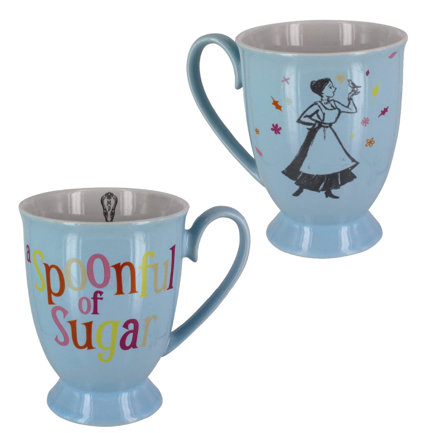 Add a Spoonful of Magic to Your Morning Routine with the Officially Licensed Paladone Mary Poppins Coffee Mug - Multi-Colour, 1 Count.