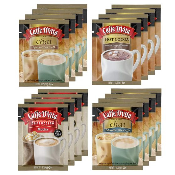 Caffe D'Vita Premium Instant Coffee Cappuccino Single