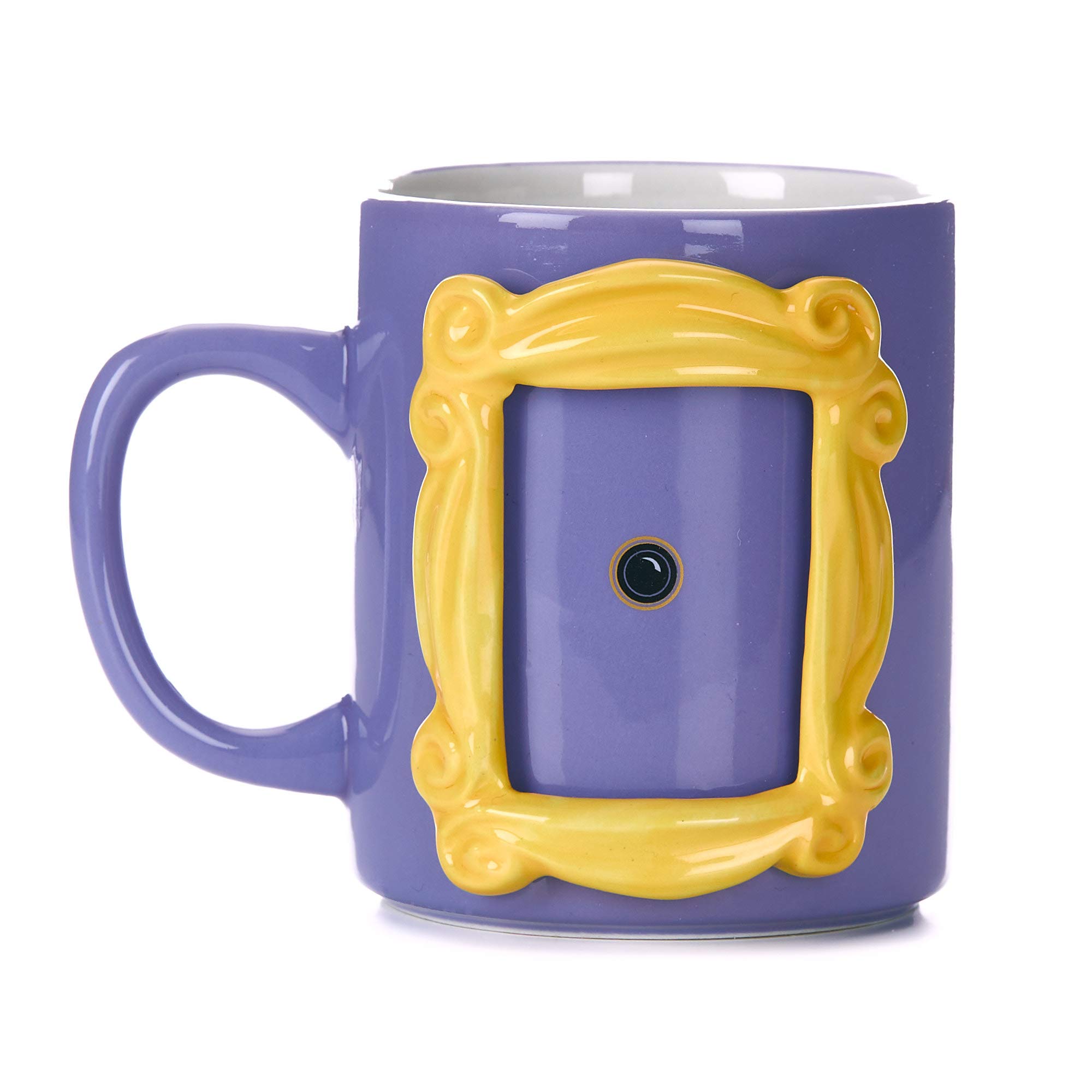 Friends Moments with Monica's Yellow Peephole Mug!