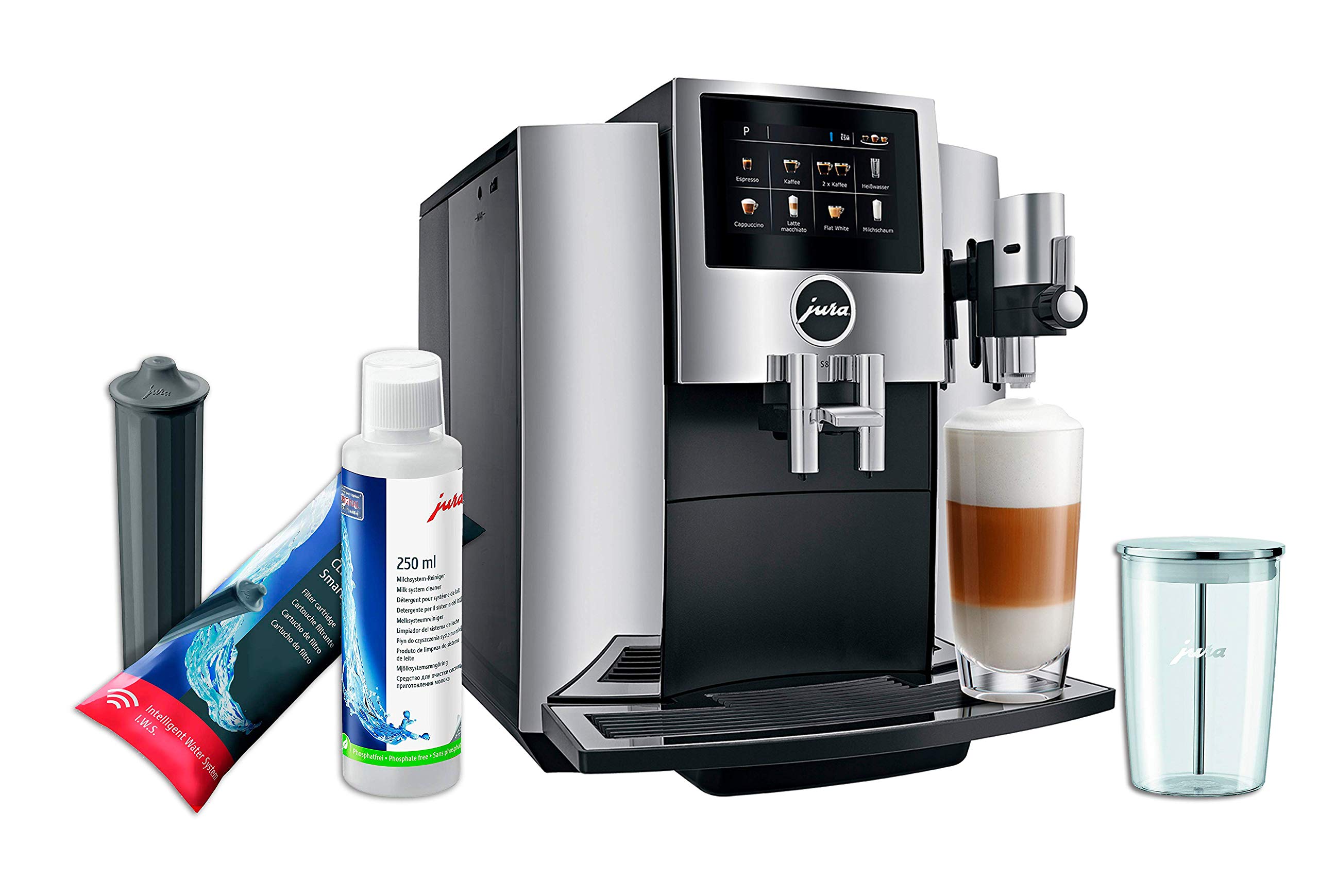 Jura S8 Automatic Coffee Machine Set - Elevate Your Coffee Experience