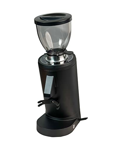 Black MiiCoffee DF83 Single Dose Coffee Grinder - Perfect for Precise Coffee Grinding.
