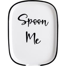 Espresso Spoon Rest for Espresso Bar, Ceramic Small Spoon Rest for Stove Top, Farmhouse Spoon Holder for Kitchen Counter, Espresso Bar Equipment and Decor, Ultimate Reward for Espresso Lovers.