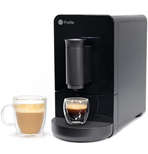 WiFi-Connected Automatic Espresso Machine with 20 Bar Pump Pressure and Adjustable Grind Size Levels for Customized Drinks in Less Than 90 Seconds - Black.