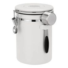 Preserve Flavor and Elegance with Shanson Coffee Canister - Airtight Stainless Steel Container with Date Tracker for Fresh and Stylish Storage!