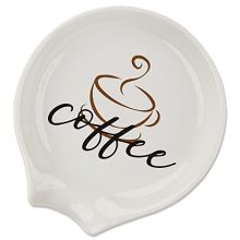Coffee Spoon Relaxation, Engraved Cute Counter Spoon Holder