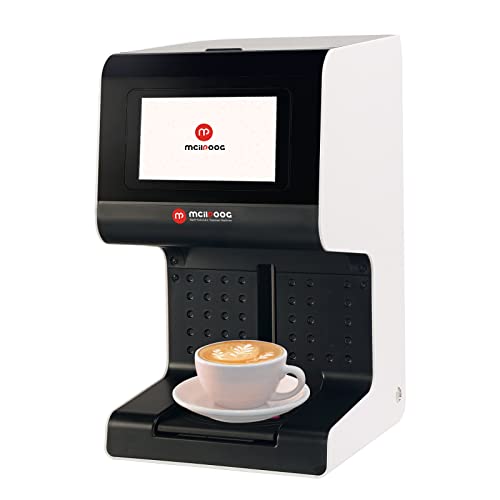 3D Latte Art Coffee Printer Machine Digital Inkjet WIFI Photograph Selfie Printing Machine Cake Desserts DIY Ornament Maker.