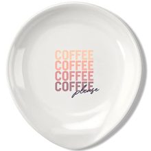 Coffee Please Ceramic Spoon Rest - Charming Coffee Bar Décor with a Smile