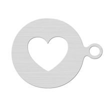 Artful Creations with BESTONZON Stainless Steel Coffee Stencils - Elevate Your Latte Art!