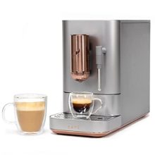  | Built-In Grinder | One-Touch Brewing in 90 Seconds | Steel Silver, 1.2 Liter Capacity