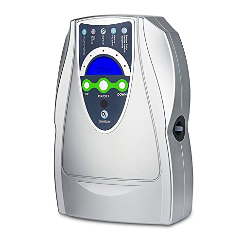 500mg/h Multipurpose Ozone Air Purifier: Purify Air, Water, Fruits, Greens, and Toothbrushes.