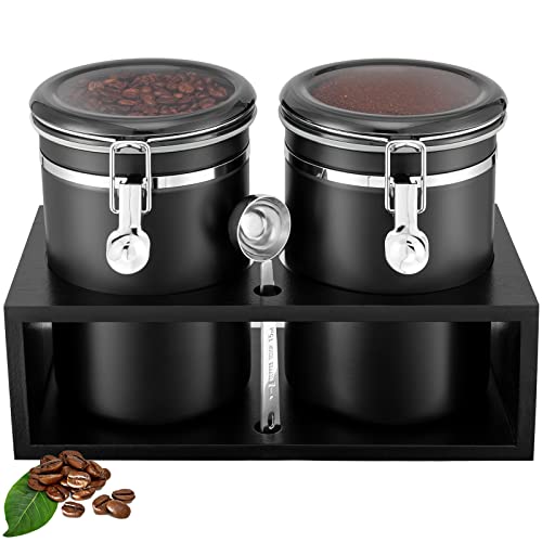 304 Stainless Steel  and Spoon - Large Capacity Food Storage Jars for Kitchen
