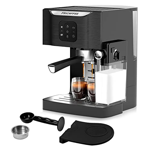 Compact and Convenient: The 20 Bar Semi-Automatic Pump Espresso Machine with Milk & Steam Wand