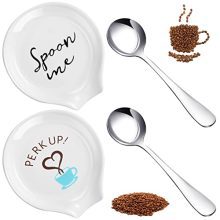 Coffee Spoon Rest Set: The Perfect Duo for a Neat Coffee Station